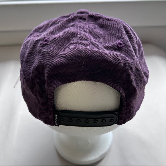 Ripzone women’s Cap Hat Purple Baseball one Size winterbloom corduroy camping - Picture 3 of 8